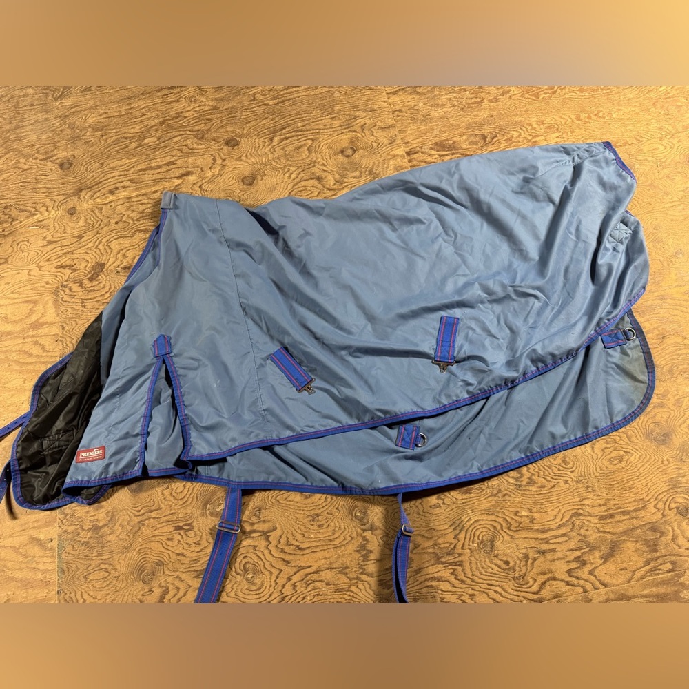 Premiere Blue Horse Stable Sheet Equestrian